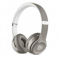 Beats Solo2 On-Ear Headphones (Luxe Edition) Silver