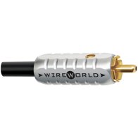 Wire World Male Gold Tube RCA Pair 6.5mm (RCAM6.5PR)