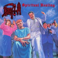 Relapse Records Death - Spiritual Healing (Red, Cyan Blue And Black] With White, Hot Pink And Cyan Blue Splatter Vinyl LP)