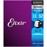 Elixir 11025 PolyWeb Custom Light 11-52 80/20
