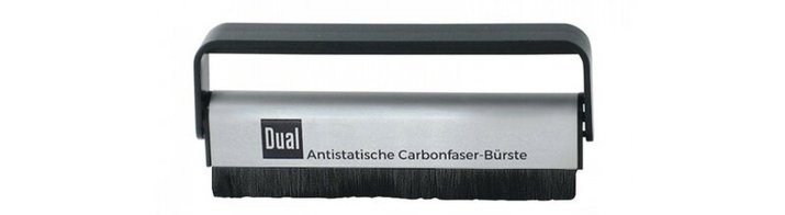 Dual Carbon Fiber Record Brush