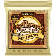 Ernie Ball 3002 Earthwood Medium 80/20 Bronze 13-56