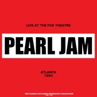 SECOND RECORDS PEARL JAM - LIVE AT THE FOX THEATRE 1994 (RED MARBLE VINYL) (LP)