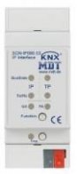 MDT technologies SCN-IP000.03 KNX-IP для сетей KNX, поддержка протоколов KNXnet/IP Tunneling, KNX IP Secure и KNX Data Secure, до 4 соединений одновременно, поддержка длинных телеграмм, сервер даты и времени, питание
