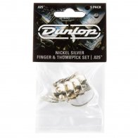 Dunlop 33P025 Nickel Silver Fingerpick (5 шт)