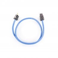 Straight Wire blue thunder 1m (IEC 15amp male - 15amp female EU)