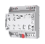 Zennio ZCL-FC010F KNX MAXinBOX FC 0-10V FAN, 2 канала управления вентилятором 0-10В, 4DO 16А/140мкФ/230В, 4хAI/DI, 2 термостата, 10 логических функций, функции времени, ручное управление, LED индикация, на D