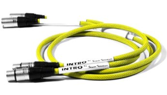 Black Rhodium INTRO XLR-XLR Yellow 1.0 m