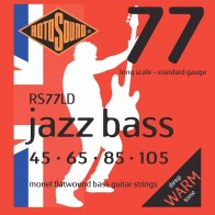 Rotosound RS77LD JAZZ BASS FLATWOUND STRINGS MONEL