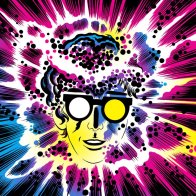 Iam8bit OST - The Artful Escape (Blue and Pink Splatter Vinyl 2LP)
