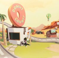 Iam8bit OST - Donut County (Transluscent Pink & Green Marbled Vinyl 2LP)
