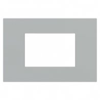 Ekinex Прямоугольная плата Fenix NTM, EK-DRG-FGE,  серия DEEP,  окно 68х45,  цвет - Серый Эфес