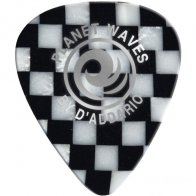 Planet Waves 1CCB6-10 Celluloid, Standard Shape, Heavy, Checkerboard 10 шт