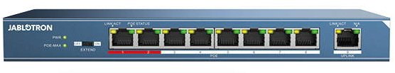 Jablotron JI-118Z, PoE – 8 портов