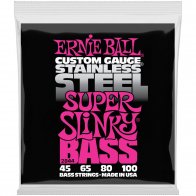 Ernie Ball 2844 Stainless Steel Bass Super Slinky