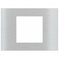 Ekinex Прямоугольная металлическая плата, EK-SRS-GBQ,  серия Surface,  окно 60х60,  отделка - матовый алюминий