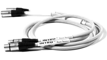 Black Rhodium INTRO XLR-XLR White 1.0 m