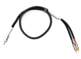 Black Rhodium INTRO 3.5mm.jack-2 RCA Black 1,0 m