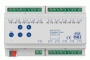 MDT technologies AKK-1616.03 KNX/EIB 16x канальный компактный, 230В, 16A, до 8 сцен, логические функции, ручное управление, LED индикация, на DIN рейку, 8TE