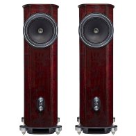 Fyne Audio F1.12 Piano Gloss Walnut with Burr Walnut inlay on top and baffle