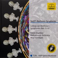 TACET POLISH CHAMBER PHILHARMONIC ORCHESTRA - Beethoven - Symphonies Nos. 3 + 4 (LP)