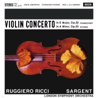 IAO Ruggiero Ricci - Tchaikovsky/ Dvorak: Violin Concertos (Analogue) (Black Vinyl 2LP)