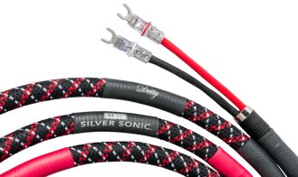 DH Labs Deity speaker cable single wire(2x2), spade 2,5m