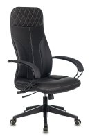 Бюрократ CH-608/ECO/BLACK (Office chair CH-608/ECO black eco.leather cross plastic)