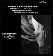 IAO Julie; Steinberg, Abel, David - Debussy/ Brahms/ Bartok: Sonatas For Violin And Piano (Analogue) (Black Vinyl LP)