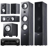 PULT.ru Canton GLE Set 5.1 (496.2+426.2+456.2+Sub 10.4) black + Denon AVR-S960H