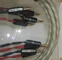 Wire World Luna 7 Biwire Speaker Cable 2.0m