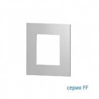 Ekinex Плата квадратная пластиковая 45х45, EK-PQP-GAG,  цвет - серый