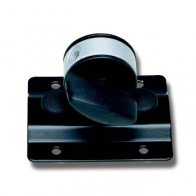 EuroMet LM Адаптер для установки громкоговорителя до 10 кг на микрофонную стойку, пластина 100 х 80 mm, сталь черного цвета.