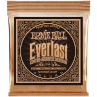 Ernie Ball 2546 Everlast Phosphor Bronze Medium Light 12-54