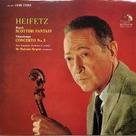 Analogue Productions Jascha Heifetz - Bruch: Scottish Fantasy/ Vieuxtemps: Concerto No.5 (Analogue) (Black Vinyl LP)