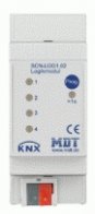 MDT technologies SCN-LOG1.02 KNX/EIB, преобразование форматов, до 8 логических блоков и до 8 входов (объектов) в каждом блоке, 4 модуля фильтрации телеграмм, 4 компаратора, 8 мультиплексоров, функция секвенсора, 4 LED