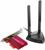 TP-LINK Сетевой адаптер WiFi + Bluetooth  Archer TX3000E AX3000 PCI Express (2 внешних съемных антенны)
