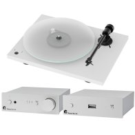 Pro-Ject T1 Phono SB+Stream Box S2+Stereo Box S2 White/Silv