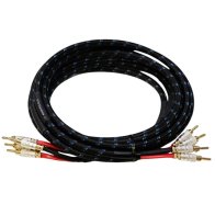 DH Labs Q-10 Signature speaker cable bi-amp(4x4), locking banana 2,5m