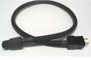 Straight Wire Black Thunder 1m (IEC 10a male - iec 10A fem EU)