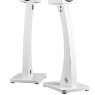 Scansonic HD Speaker stand White Laquer Single