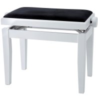 Gewa Piano Bench Deluxe White Matt