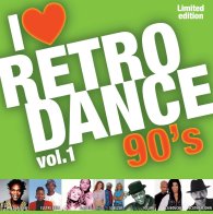 Eurodance Various Artists - I Love Retro Dance 90s vol.1 (Black Vinyl LP)