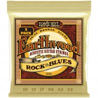 Ernie Ball 3008 Earthwood Rock&Blues 80/20 10-52