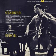 Analogue Productions Janos Starker; Sebok, Gyorgy - Bartok/ Mendelssohn/ Martinu/ Debussy/ Chopin/ Weiner (Analogue) (Black Vinyl LP)