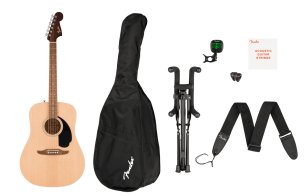 Акустическая гитара FENDER CA DEBUT REDONDO PACK Natural (чехол и аксессуары в комплекте)