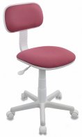 Бюрократ CH-W201NX/26-31 (Children chair CH-W201NX pink 26-31 cross plastic plastik белый)
