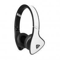 Monster 128484-00 DNA On-Ear Headphones White Tuxedo