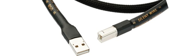 Silent Wire USB16, USB-A to USB-B or USB-A 3.0m