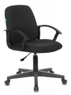 Бюрократ CH-808-LOW/#B (Office chair CH-808-LOW black 3С11 low back cross plastic)